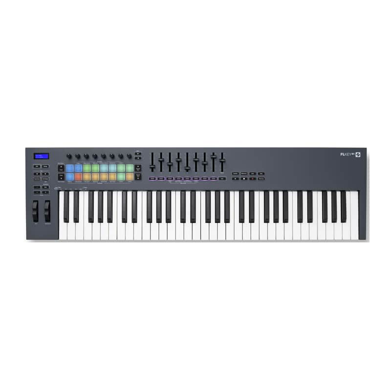 Novation FLkey 61-Key 3 Chord Mode MIDI Keyboard Controller for FL Studio with XLN Audio Addictive Keys, Spitfire Audio Expressive Strings, Klevgrand DAW Cassette, and Klevgrand Roverb image 1