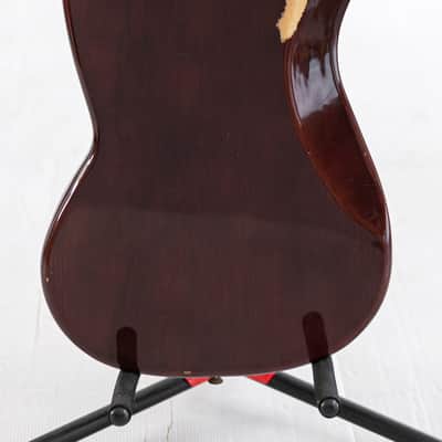 1978 Fender Mustang Guitar in Walnut (Mocha) image 5