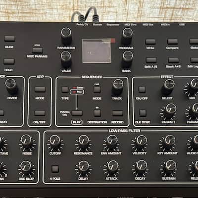 Sequential Prophet Rev2 Desktop 8-Voice Polyphonic Synthesizer 2018 - Present - Black with Wood Sides image 1