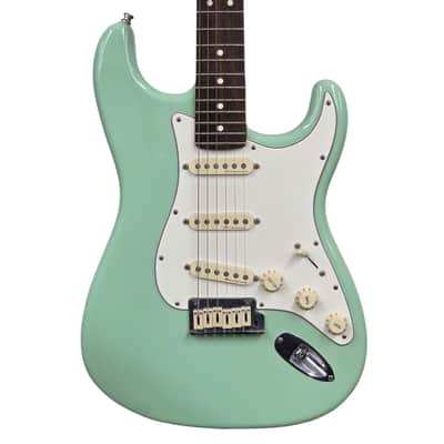 2021 Fender Jeff Beck Artist Series Stratocaster with Hot Noiseless Pickups Surf Green In Case image 2