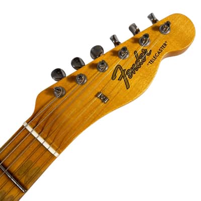 2021 Fender Custom Shop Postmodern Telecaster Journeyman Relic with Closet Classic Hardware - Aged Aztec Gold image 9