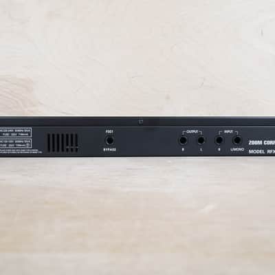 Zoom RFX-1100 Digital Reverb/Multi Effects Rack Unit 2005 Black w/ Power Cable image 4