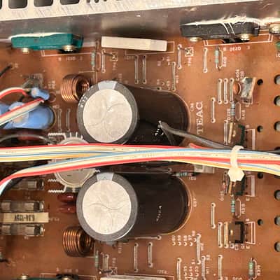 Vintage Teac A-919 DC 110 watts per channel Integrated Stereo Amplifier Phase Inverted Drive System image 17