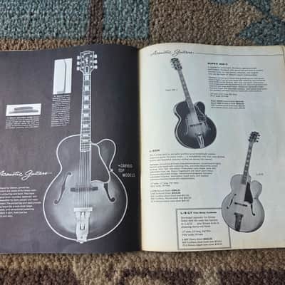 Vintage 1960 Gibson Full-Line Catalog! Rare, Original Case Candy, Paperwork! image 18