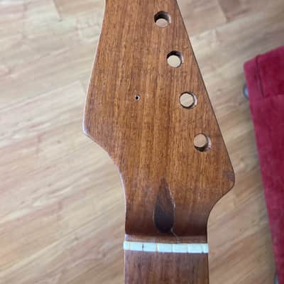 Luthier made Lefty Strat Neck Rare Wood Aguano Masha image 1