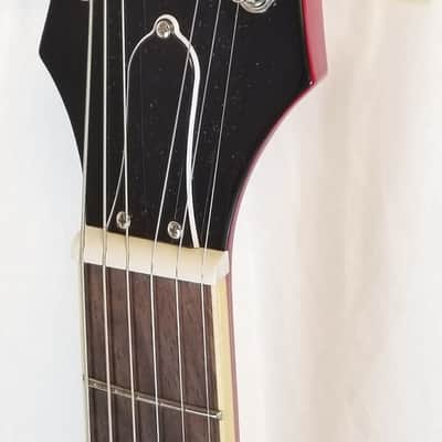 Epiphone ES-335 Semi Hollowbody Electric Guitar, Cherry image 8