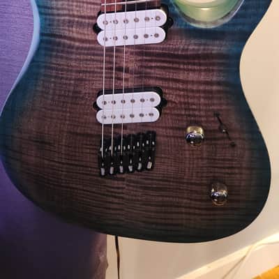 2016 Kiesel DCM6 Aqua Flamed Maple image 13