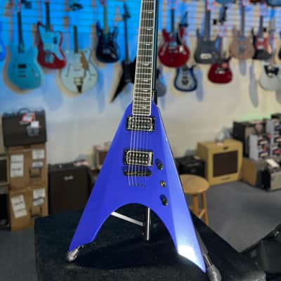 Kramer Nite-V Electric Guitar with Gigbag - Royal Blue Metallic Auth Deal Free Shipping! FREE PLEK! image 4