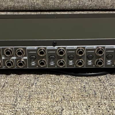 Samson SM10 Rack-Mounted 10-Channel Line Mixer 2010s - Black image 4