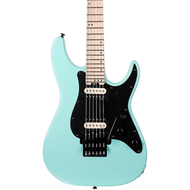 Schecter Guitar Research Sun Valley Super Shredder FR SFG Electric Guitar Regular Sea Foam Green Black Pickguard image 1