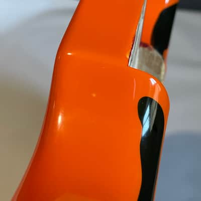2010's Kramer Pacer Vintage Series Bengal Tiger Stripe Guitar Body Floyd Ready image 19