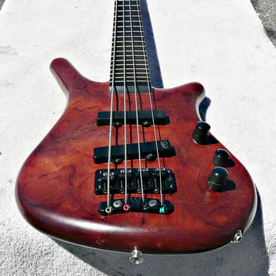 Warwick Thumb ​NT4  - 4 String Neck Thru Bass Guitar with ​Custom Ordered Calzone ATA ​Deluxe Bass Flight Case - PV Music Guitar Shop Setup and Tested - Plays / Sounds / Looks Great image 14