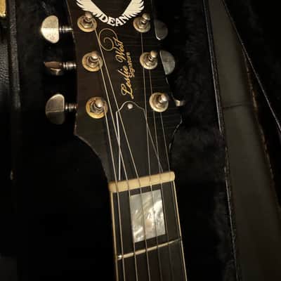 Dean USA Leslie West #3 of 15 - Tattered N Torn Relic 2021 - Trans Brazilia image 13