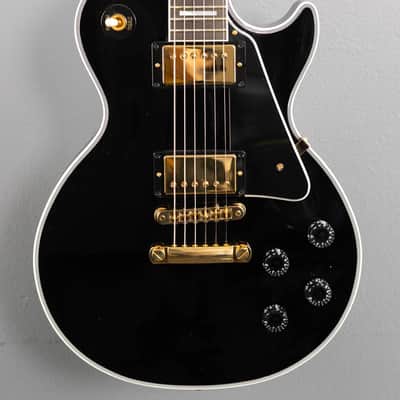 Gibson Custom Shop Les Paul Custom w/Ebony Fingerboard Gloss - Ebony image 3