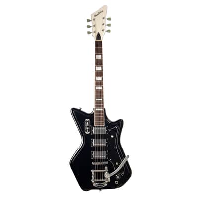 Airline Guitars Jetsons '59 3P Ripley Custom Black image 7