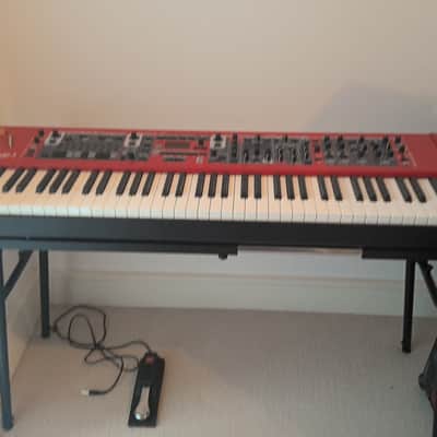 Nord Stage 3 HP76 Hammer Action Portable 76-Key Digital Piano 2017 - Present - Red