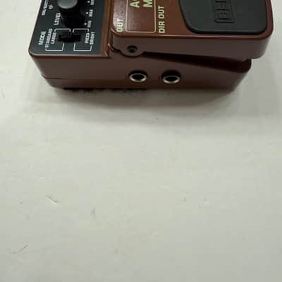 Behringer AM100 Acoustic Modeler Simulator Guitar Effect Pedal image 3