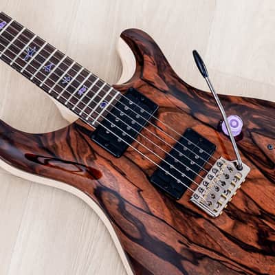 2023 Paul Reed Smith Private Stock Custom 24 Semi-hollow, Macassar Ebony + Swamp Ash image 7