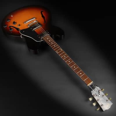 Immagine 2017 Gibson Memphis ES-335 Studio (4-Knob) - Ginger Burst | USA Semi-Hollow Torrefied Maple Fretboard ‘57 Classic Humbucker Bone Nut 3.55kg | CoA OHSC - 7