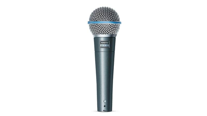 Shure Beta 58A Supercardiod Dynamic Vocal Microphone 58-A Mic Voice Performance image 1