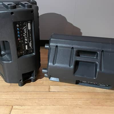 FBT MaxX 2a 10" 250W Powered Monitors / PA Speakers (Pair) with Custom Padded Covers & Balanced Cables - Excellent Condition image 3