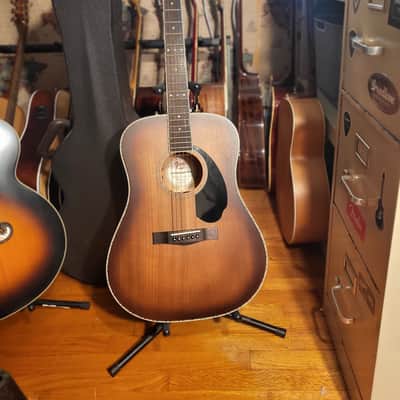 Fender Paramount PD-220E Dread MAH ACB Acoustic Electric Guitar image 3