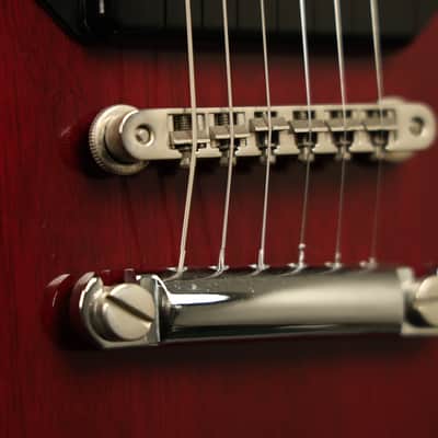 1986 Gibson Les Paul Junior single-cut Cherry image 4
