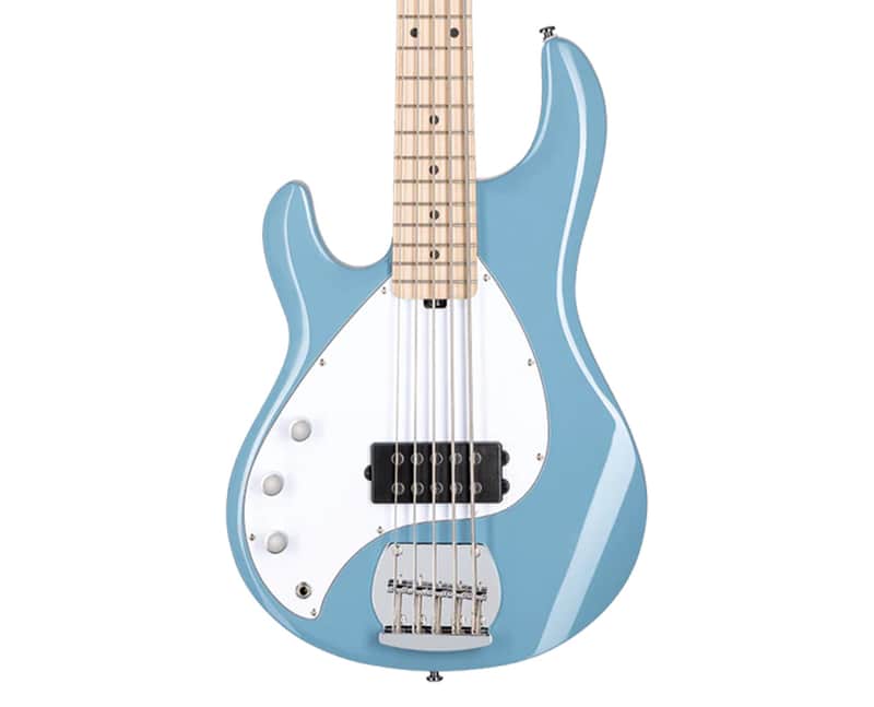 Sterling by Music Man StingRay 5 RAY5 Left-Handed - Chopper Blue - Open Box image 1