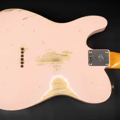 2021 Fender Custom Shop ‘67 Telecaster Heavy Relic - Shell Pink | USA Vintage 1967 CBS Ära Reissue Esche Korpus 3,23kg | CoA OHSC Bild 11