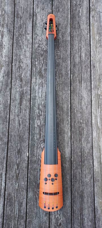NS Design CR4M Electric Upright Bass with Bonus End Peg Stand image 1