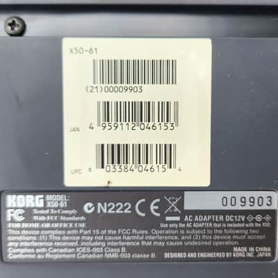 STUDIO SALE! Korg X-50 61 Key Synthesizer image 11
