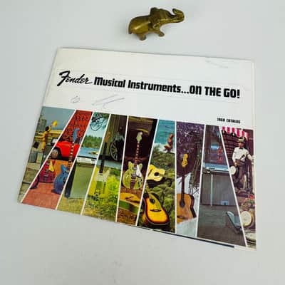 Fender Musical Instruments...On The Go! Mini Catalog 1968 image 1