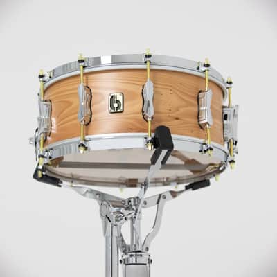 British Drum Company Archer | 14x6" 10-Lug English Yew Snare Drum. New with Full Warranty! image 6