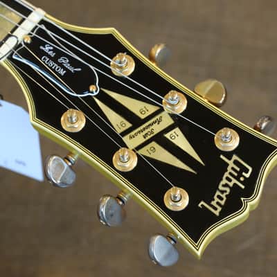 Case Queen! 1991 Gibson Les Paul Custom SG Limited 30th Anniversary 3 Pickups Electric Guitar TV Yellow + OHSC image 11
