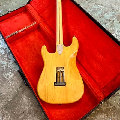 Fender Stratocaster 1975 - Natural original vintage USA maple strat image 13