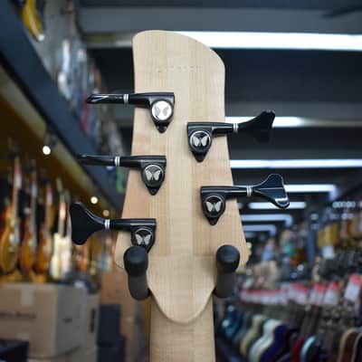 Fodera Emperor Elite 5-String Bass Buckeye Burl w/Ebony Fingerboard, Hard Case image 8