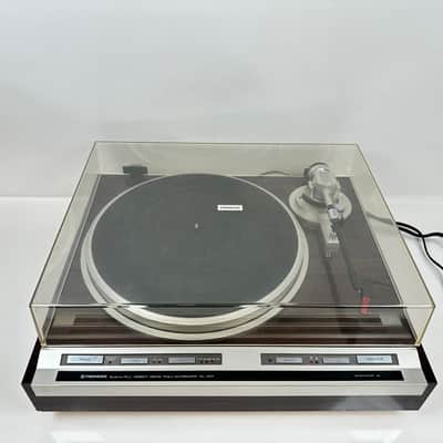 Pioneer PL-707 Auto Direct Drive Turntable 2-Speed Original Cover 1982-83 image 2