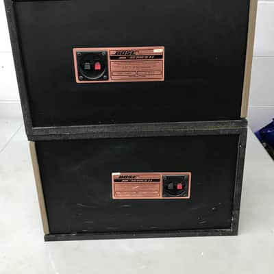Bose 301 series II 1982 Walnut speakers with original box and styrofoam image 8