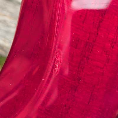 Vintage VS6-CR Reissued Series Double Cut with Gold Hardware 2010s - Cherry Red image 9