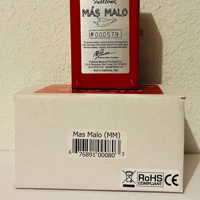 Fulltone Mas Malo Distortion / Fuzz w/ Box Boutique TONE MONSTER Guitar Effects Pedal image 3