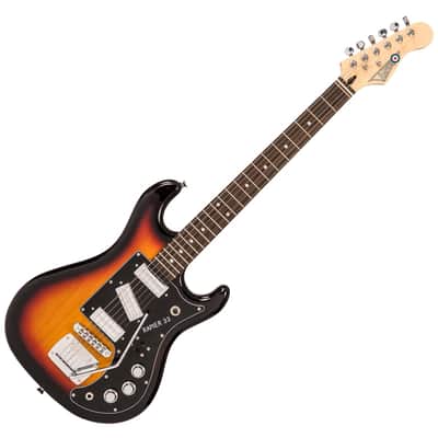 Rapier 33 Electric Guitar ~ 3 Tone Sunburst image 3