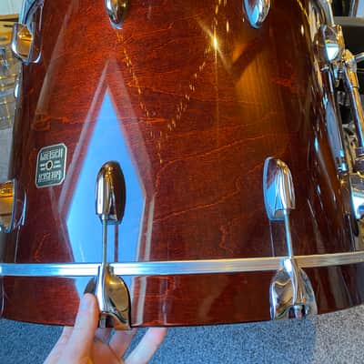 Gretsch USA Custom Bass Drum 22x22 - Walnut High Gloss (2006) image 9