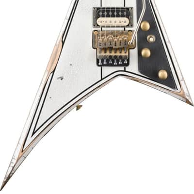 Jackson® Custom Shop USA, Special Edition Rhoads, Heavy Relic - Snow White image 1