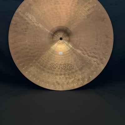 Paiste 20" 2002 Heavy Ride "Jazz Rock" 2767 grams 1980 image 7
