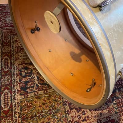 Premier 1960s Vintage Drum Kit - White Marine Pearl - 20 16 12 image 12