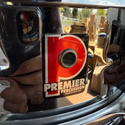 Premier 5x14" Chrome Snare Drum (Rm4) image 2