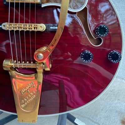 Gibson Chet Atkins Country Gentleman 1986 - 2005 - Wine Red image 9