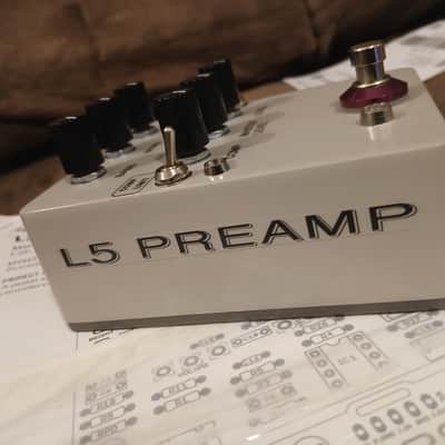 PigStompPedals - Aion FX - L5 preamp (clean channel) - Industrial grey image 4
