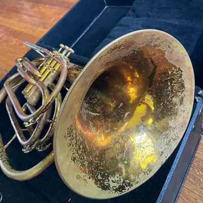 king 1122 mellophone (marching french horn) image 7