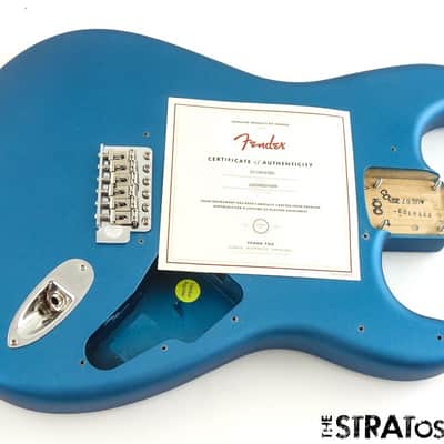 Fender American Performer Strat BODY & HARDWARE Satin Lake Placid Blue image 2